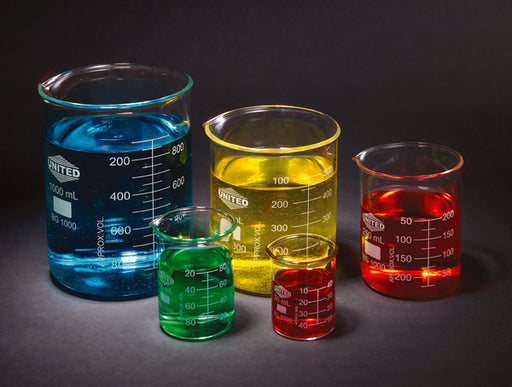 borosilicate beaker set