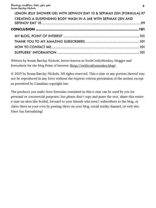Rheology Modifiers: Gels, Gels, Gels e-Zine
