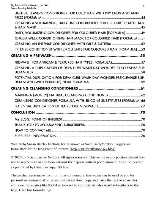 The Big Book of Conditioners, Vol 2  Building Conditioners E-Zine